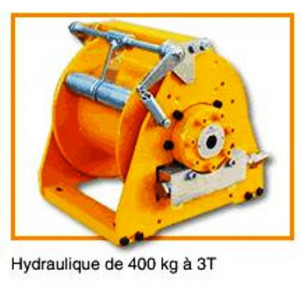 Treuil de levage hydraulique - Série TH de 400kg à 3T