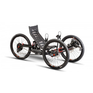Tricycle couché avec roues de 26 pouces - Résistance & confort