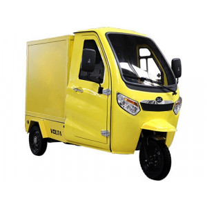 Tricycle électrique avec cabine  - Vitesse maximale : 40 km/h
