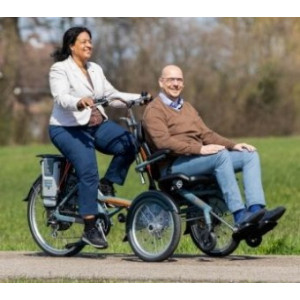 Tricycle pour personnes en fauteuil roulant - Convient aux enfants et aux adultes