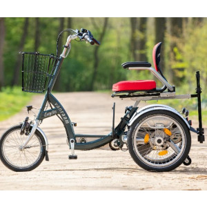 Tricycle-scooter électrique - Peut avancer sans pédaler