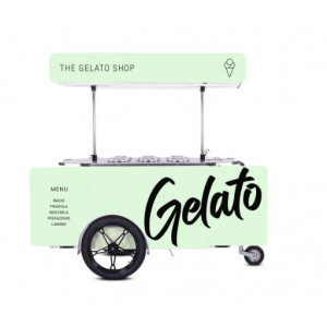 Triporteur crème glacé Gelato - 2 modes de traction