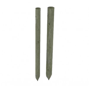 Tuteur bois en pin traité - Longueur (m) : 2 à 3.5 - Diamètre (cm) : 6 - 8