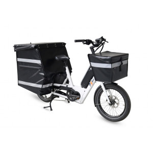 Vélo cargo électrique professionnel  - Conçu et assemblé en France - Charge totale 270 L