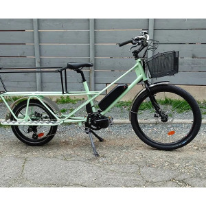 Vélo electrique avec porte-bagage arrière - Maniable et pratique