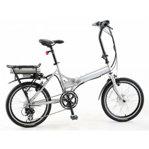 Vélo électrique pédales pliable - Autonomie 30 km,  poids 17 kg