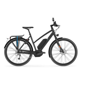 Vélo électrique speed bike - Moteur pédalier central  -  Nb de vitesses : 10
