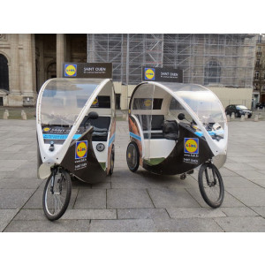 Vélo taxi écologique - Pratique et Ecolo
