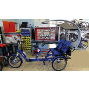 Vélo taxi électrique - Assistance électrique  -  Clignotants