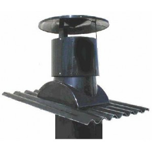 Ventilation cheminée à correcteur de pente - Diamètre : de 350 à 710mm
