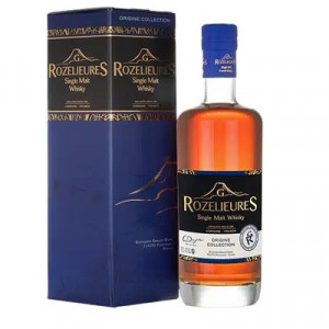 Whisky Rozelieurs tourbe collection - Origine : Loraine-Alcool 40 %