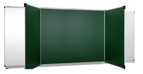 Tableau formant triptyques -Mixte Vert/Blanc