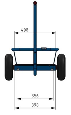 Chars à bras avec plateforme, bandage caoutchouc - 11138969-537696642.jpg
