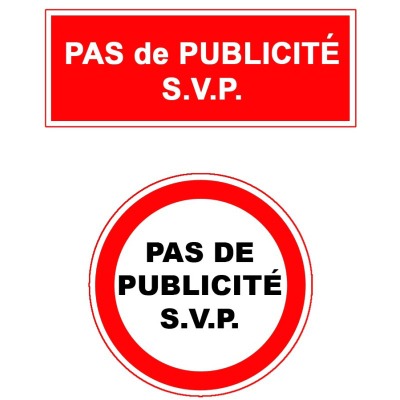 Pas de publicité