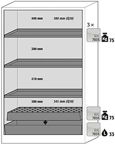 Armoire de sécurité 30 min produits inflammables 2 portes battantes - 12444884-782793757.jpg