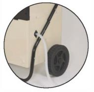 Évacuation directe par drain 