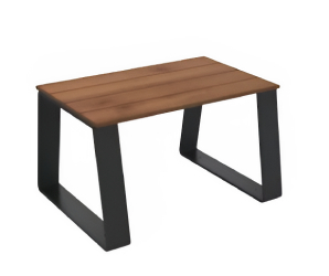 Chaise en acier et compact HPL - 1 place - Effet Lames - Structure anthracite - L.700 x P.585 x  H.810 mm - Coloris au choix - 12535581-255699581.jpg