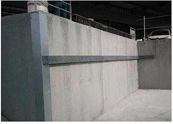 Glissière de protection pour déchetterie en plastique recyclé - Longueur 2000 mm (x 6 pièces) - Largeur 150mm - Poids : 105kg - 12733511-417122313.jpg