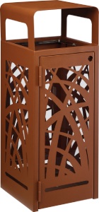 Effet corten - Sans cendrier