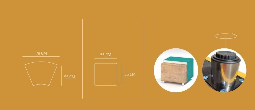 Pouf cube pour salle de classe - 55 x 55 cm  - 13322924-564927659.jpg