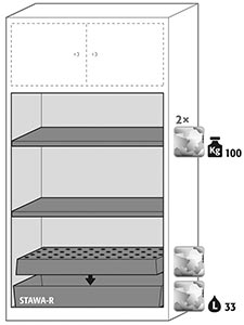 Armoire pour produits chimiques avec coffre de sécurité type 30 - 13335480-758641116.jpg