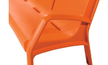 Assise perforée pour évacuation des eaux de pluie