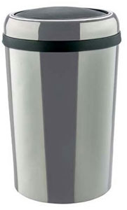 Poubelle à couvercle basculant inox  - 14794892-234728126.jpg