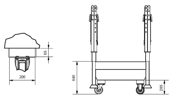 Avec option roues A (1 : 10)
