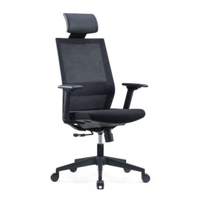 Avec têtière coloris - Noir