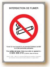 Interdiction de fumer