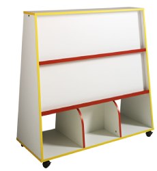 Présentoir à livres pour maternelle - 2 faces présentoir  - Structure panneaux mélaminé  - 152328-538375314.jpg