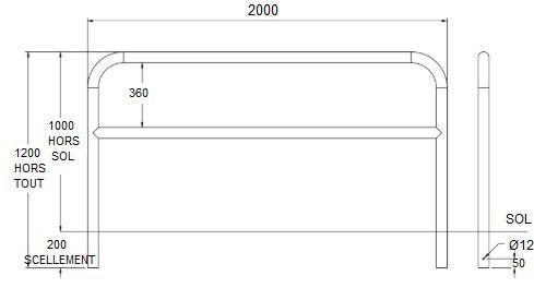 Arceau sécurité renforcé à sceller  15343714-341283952.jpg