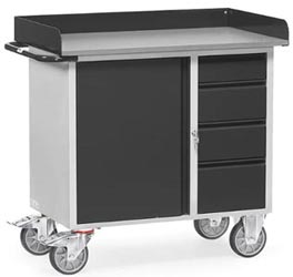 Servante d'atelier avec rebord en tôle d'acier - 15347618-989624786.jpg