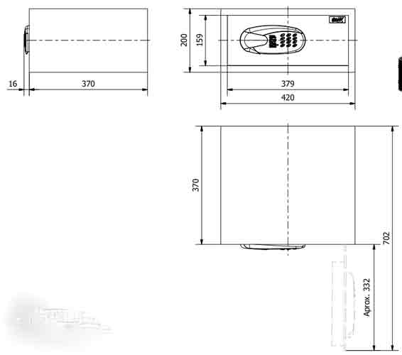 Coffre-fort avec panneau numérique - 16367493-672931744.jpg