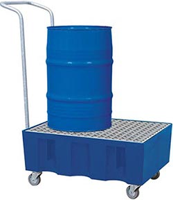 Avec caillebotis galvanisé