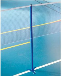 Poteaux de badminton mobiles – Loisirs – H.1550 mm x P.600/765 mm x L.500 mm - Acier plastifié - Avec socle à lester - 19913262-941823461.jpg