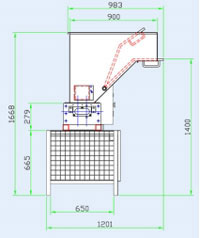 Broyeur papier et document - Bloc de coupe : 265 x 230 mm - Volume de trémie : 50 à 100 L - Couteaux : de 4 à 8 mm - 1995944-718737925.jpg