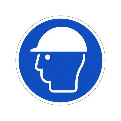 Casque de protection obligatoire