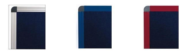 Gris alu / Bleu / Rouge