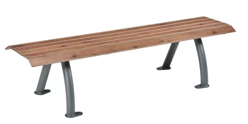 Banc en acier et compact HPL – 3 places - A Lames - Structure anthracite - L.1970 x P.735 x H.800 mm - Coloris au choix - 21253479-515914782.jpg