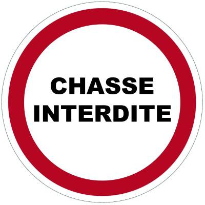 Chasse interdite