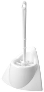 Porte-balayette en polypropylène blanc -  Mural ou à poser - 21311237-515712123.jpg