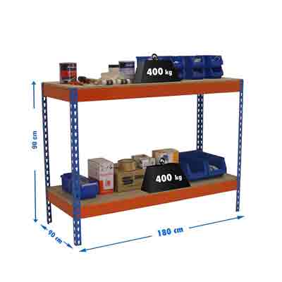 Table de travail métallique sans vis 2 étagères - 21572251-131265789.jpg