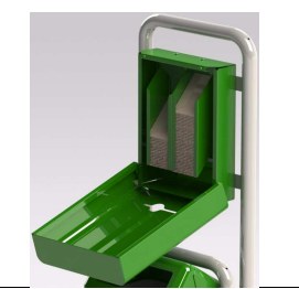 Distributeur Doggy Pole pour insérer des sacs en papier