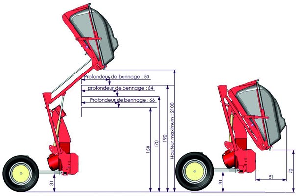 Collecteur de gazon à vidange en hauteur - Tuyau d’aspiration Ø 200 mm - Turbine Ø 400 mm - 22279297-365134167.jpg