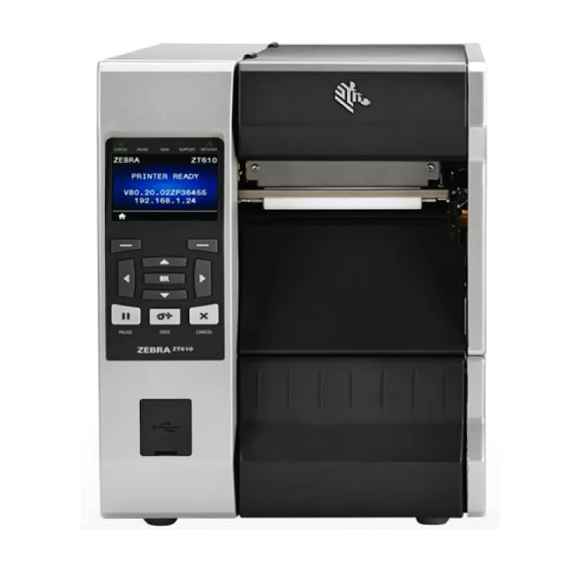 Imprimante d'étiquettes industrielles Zebra - 200 dpi - 4 pouces - Ecran LCD - Thermique  - 22824457-472837456.jpg