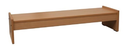 Banc bois pour maternelle - avec assise mousse - Long, 120 cm - T1 à T3 - panneau de particules surfacé mélaminé - 22827525-179414194.jpg