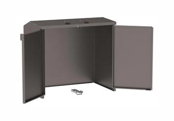 avec tôle de fond <br> Trappes monochromes