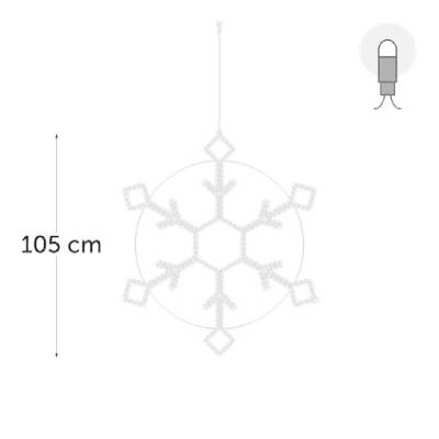 H.105 x l.90 cm