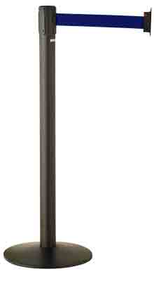 Lot de 2 Barrières de délimitation sur socle avec ceinture rétractable PACEO - 24271338-531832454.jpg